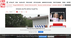 Desktop Screenshot of essais.autoplus.fr