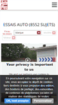Mobile Screenshot of essais.autoplus.fr