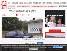 Tablet Screenshot of essais.autoplus.fr