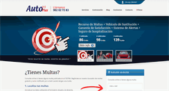 Desktop Screenshot of multas.autoplus.es